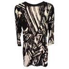 Marks & Spencer Black Ivory Sequin Neckline Top  UK 8