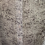 Reiss Jinny Grey & Yellow Reptile Print Silk Top UK 8