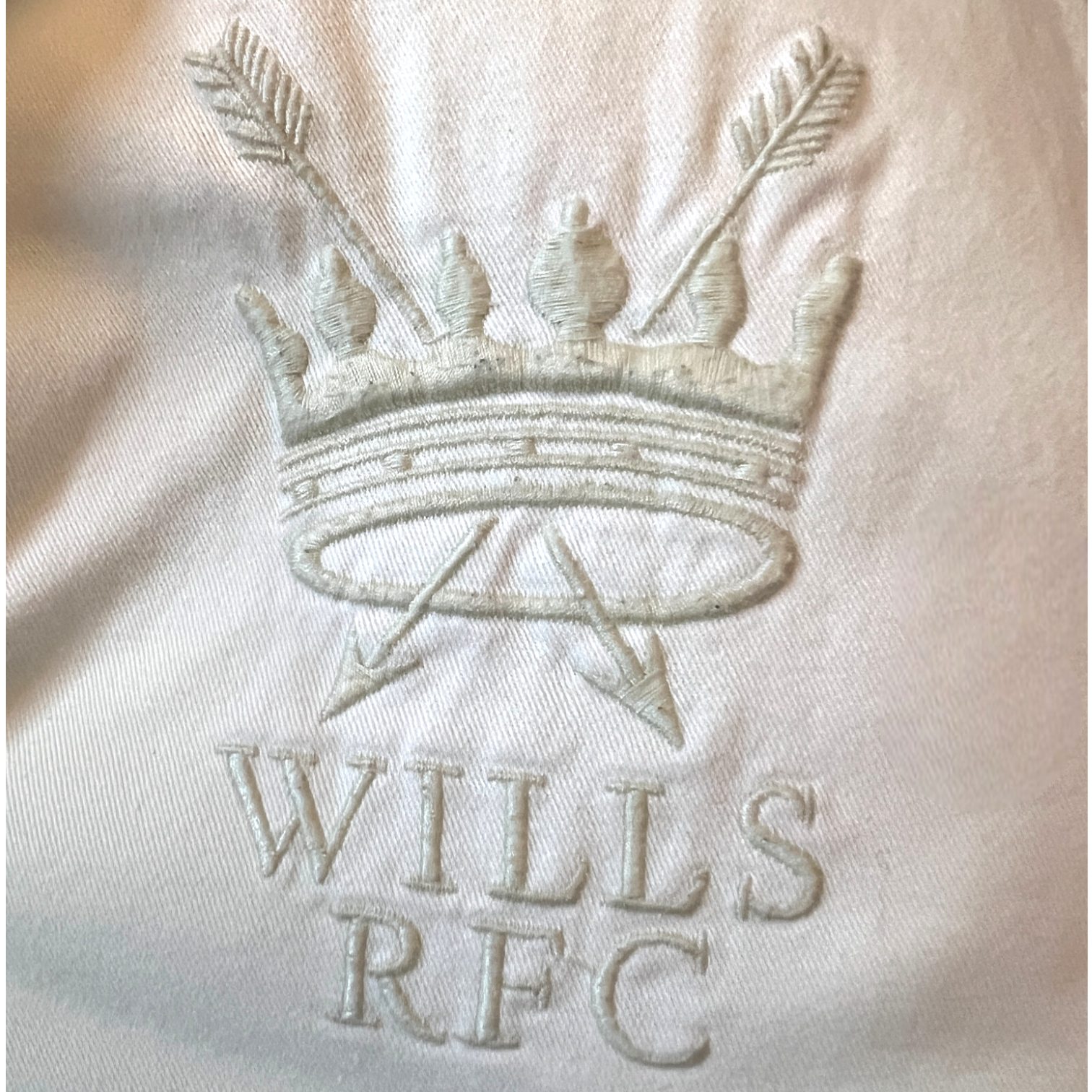 Jack Wills Off White Rugby Shirt Size M
