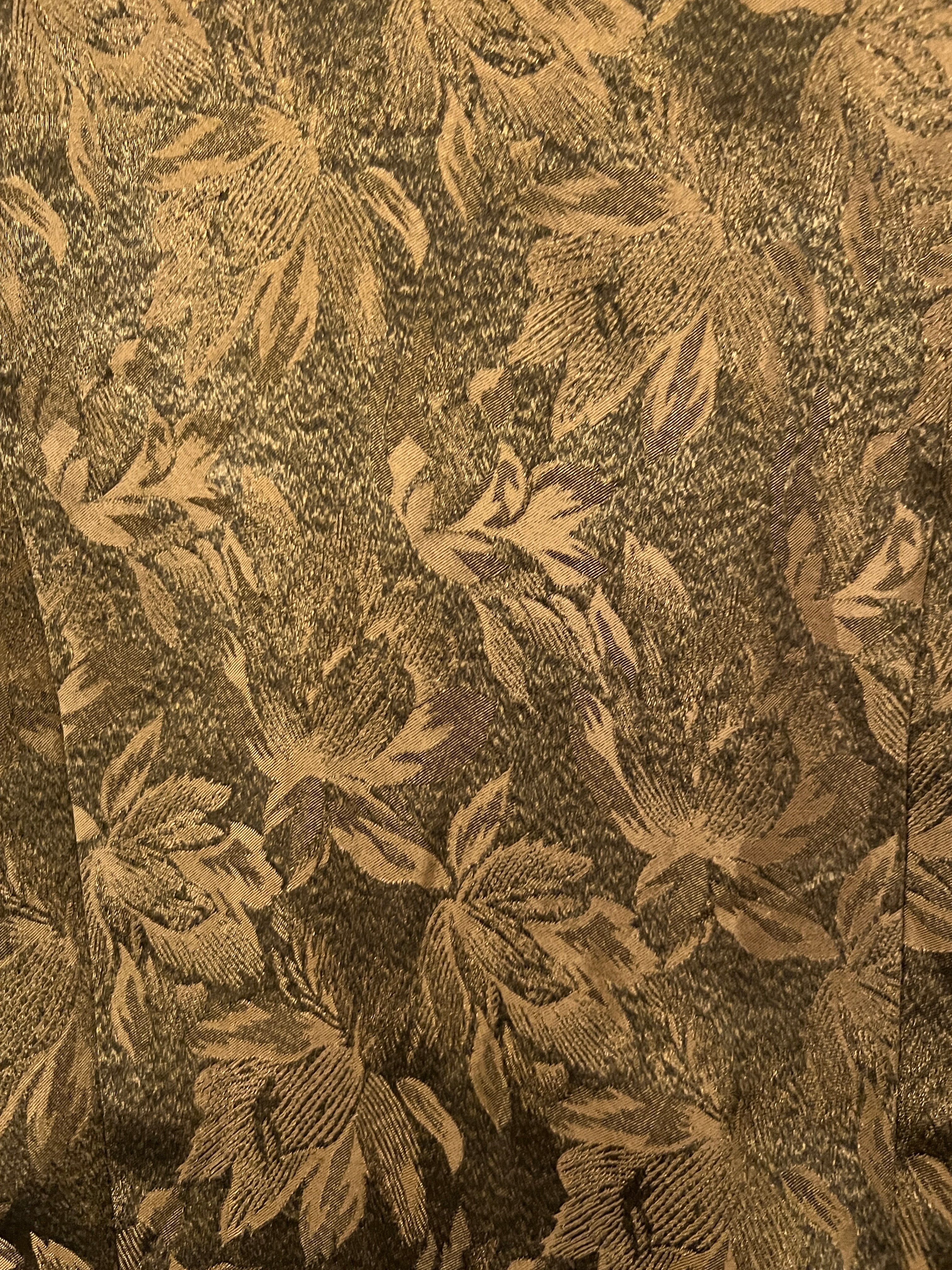 Genetpelsone Original 1980s Vintage Jacquard Batwing Jacket UK 10