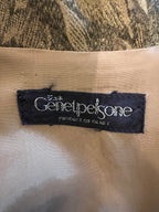 Genetpelsone Original 1980s Vintage Jacquard Batwing Jacket UK 10