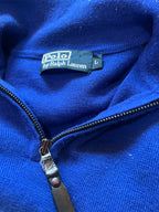 Polo Ralph Lauren Blue Wool Jumper Size L