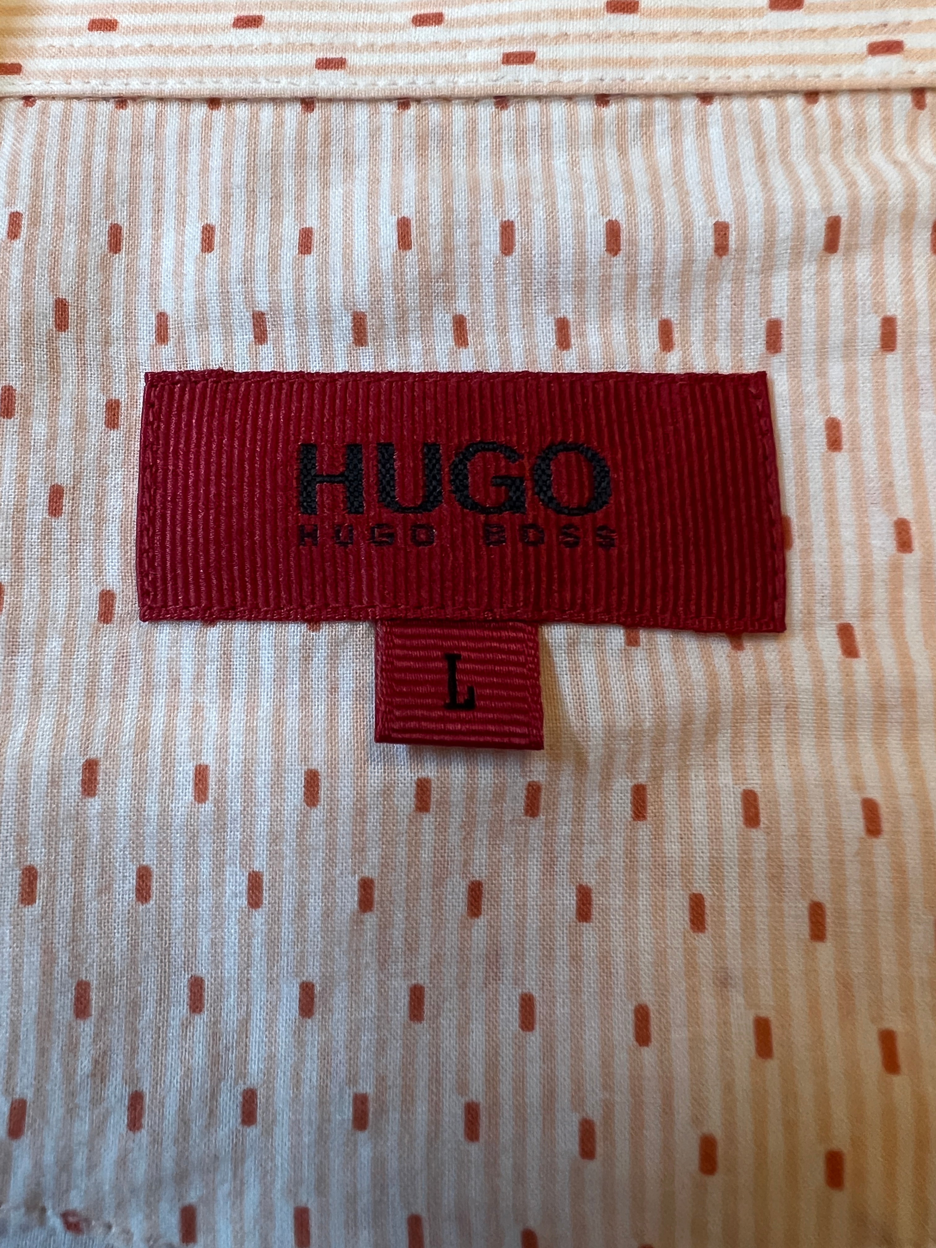 Hugo Boss HUGO Peach Slim Fit Shirt Size L