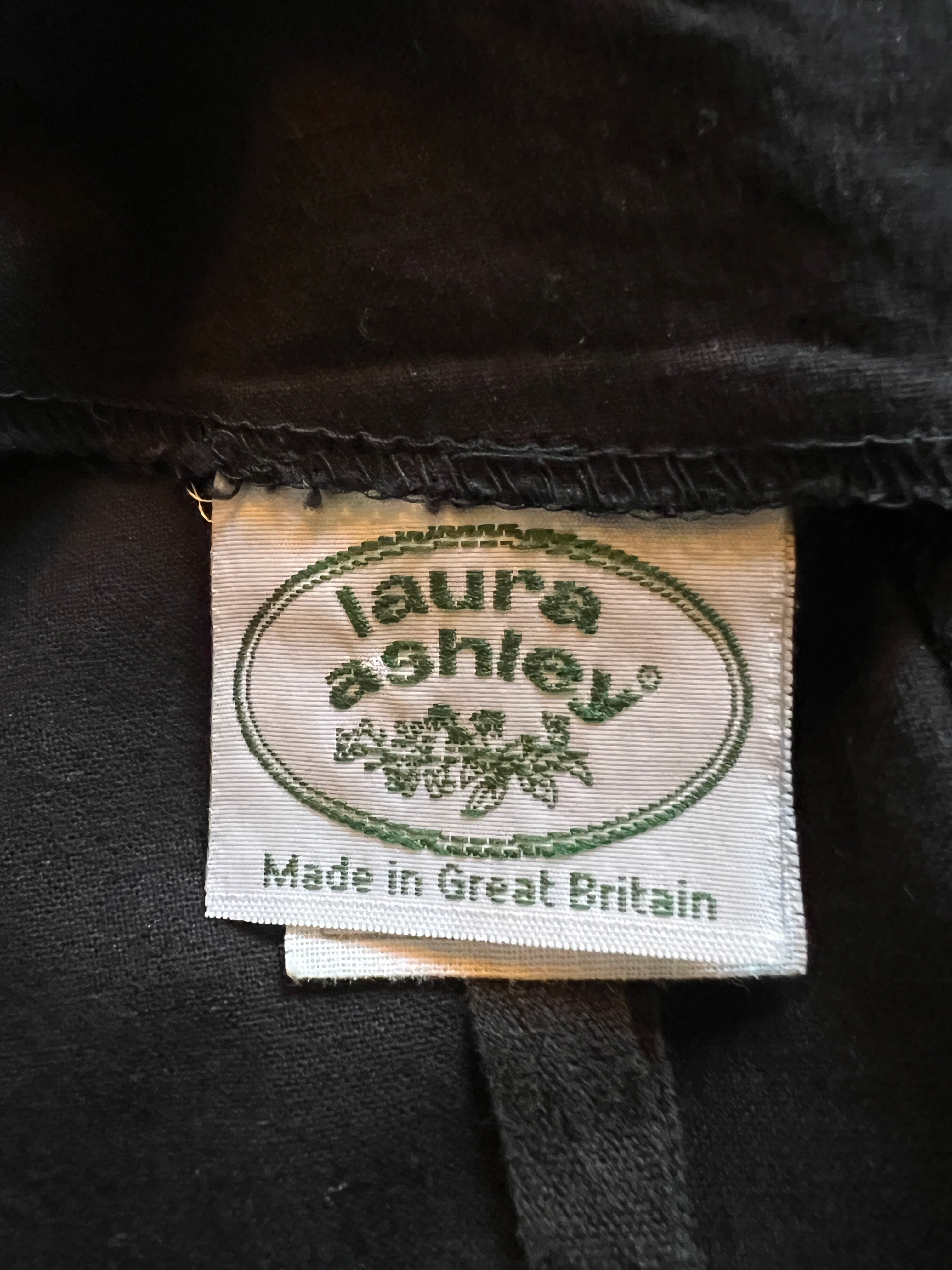 Laura Ashley Vintage Dress, Button Back Detail UK 10/12