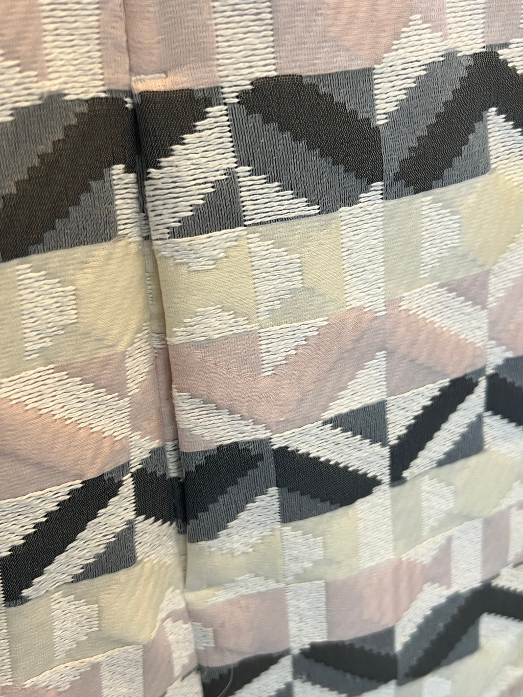 Max Mara Weekend Geometric A-Line Dress UK 6