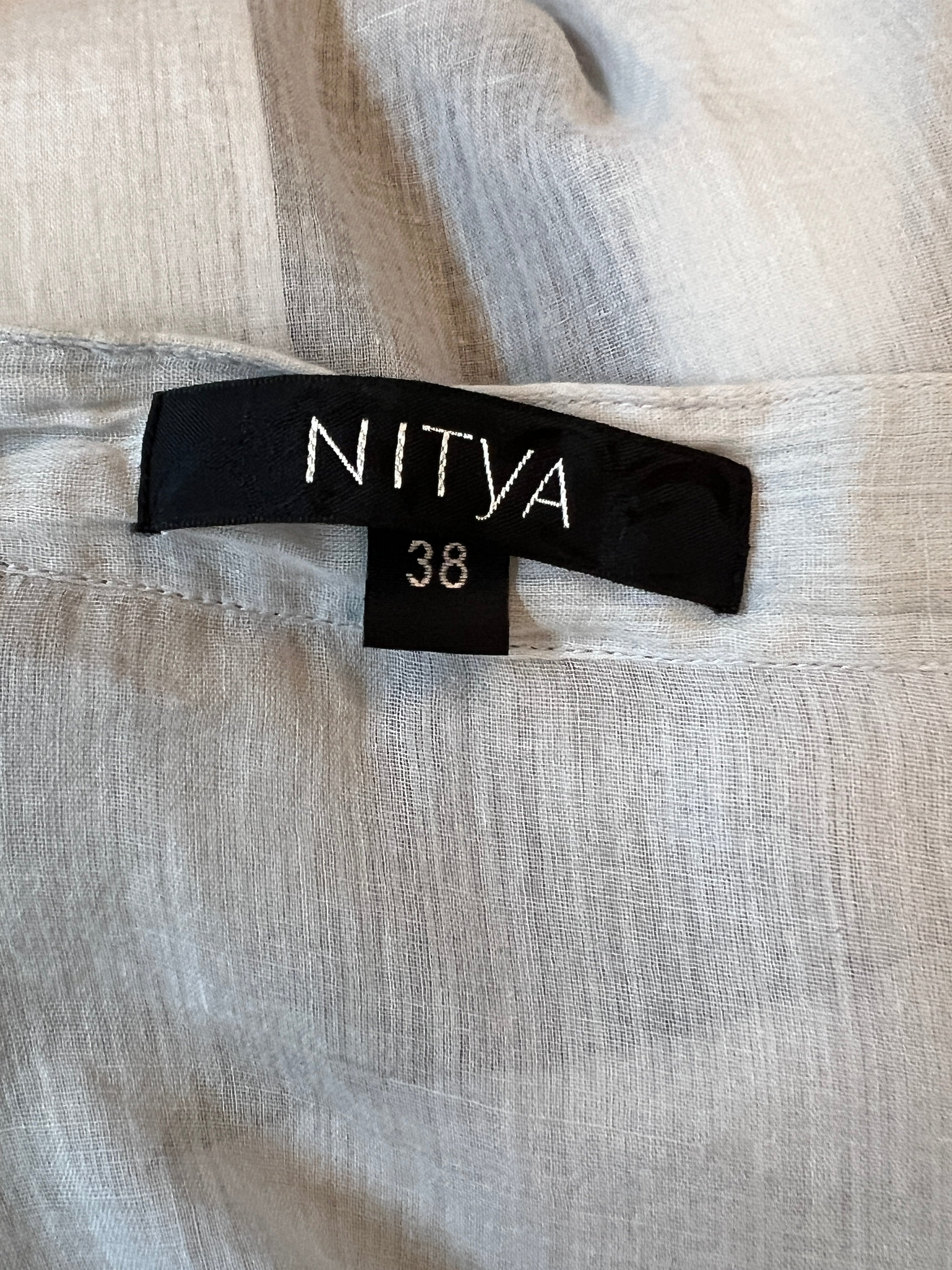 Nitya 100% Cotton Longline Jacket UK 10