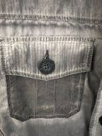 Desigual Patchwork Cotton Jacket Grey Size 50 M