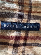 Ralph Lauren Women’s Linen Utility Shirt – Autumn Plaid