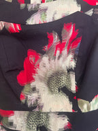 French Connection Floral Cut-Out Mini Dress UK 8