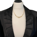 Monaco Black Satin Occasion Jacket UK 18