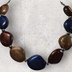 Beautiful Multicolour Beaded Vintage Necklace