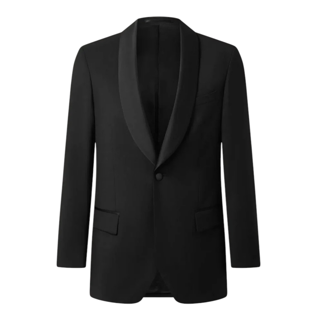 Bernhardt Mens Black Shawl Collar Tuxedo Dinner Suit Size XL