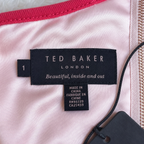 Ted Baker Pale Pink Ponte Skater Dress – Size 1 UK 8