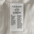 L.K. Bennett Handa Pale Grey Pencil Skirt UK 10