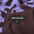 Whistles Woodland Tiger Abstract Print Dress UK 10