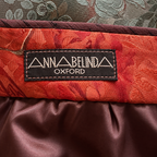 AnnaBelinda Vintage Abstract Silk Jacquard Skirt UK 10