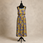 Hobbs NW3 Cotton-Silk Floral Occasion Dress – UK 14