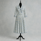 Vintage AnnaBelinda Oxford Floral Dress – UK 14/16