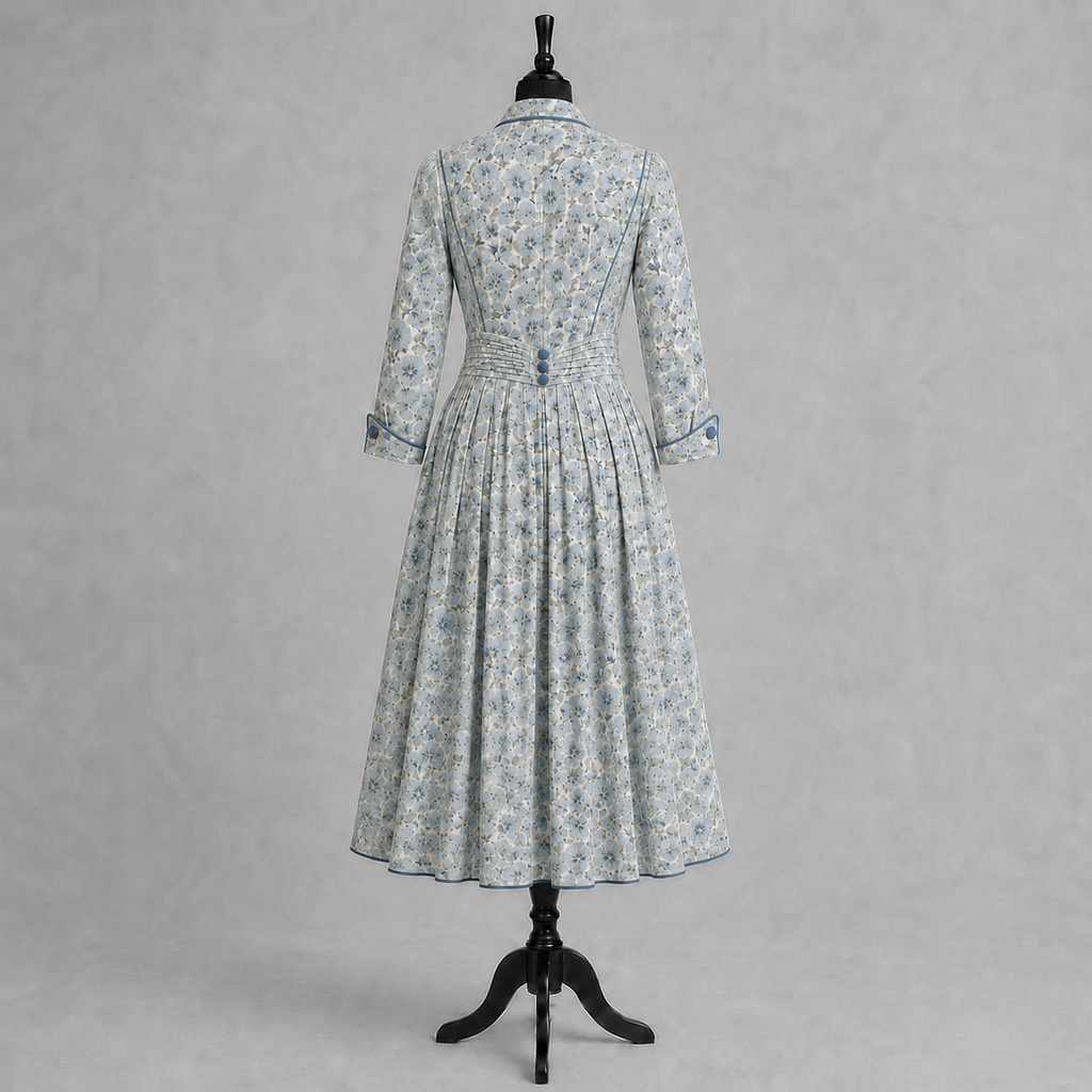 Vintage AnnaBelinda Oxford Floral Dress – UK 14/16