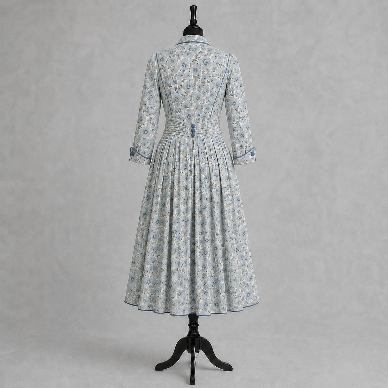 Vintage AnnaBelinda Oxford Floral Dress – UK 14/16