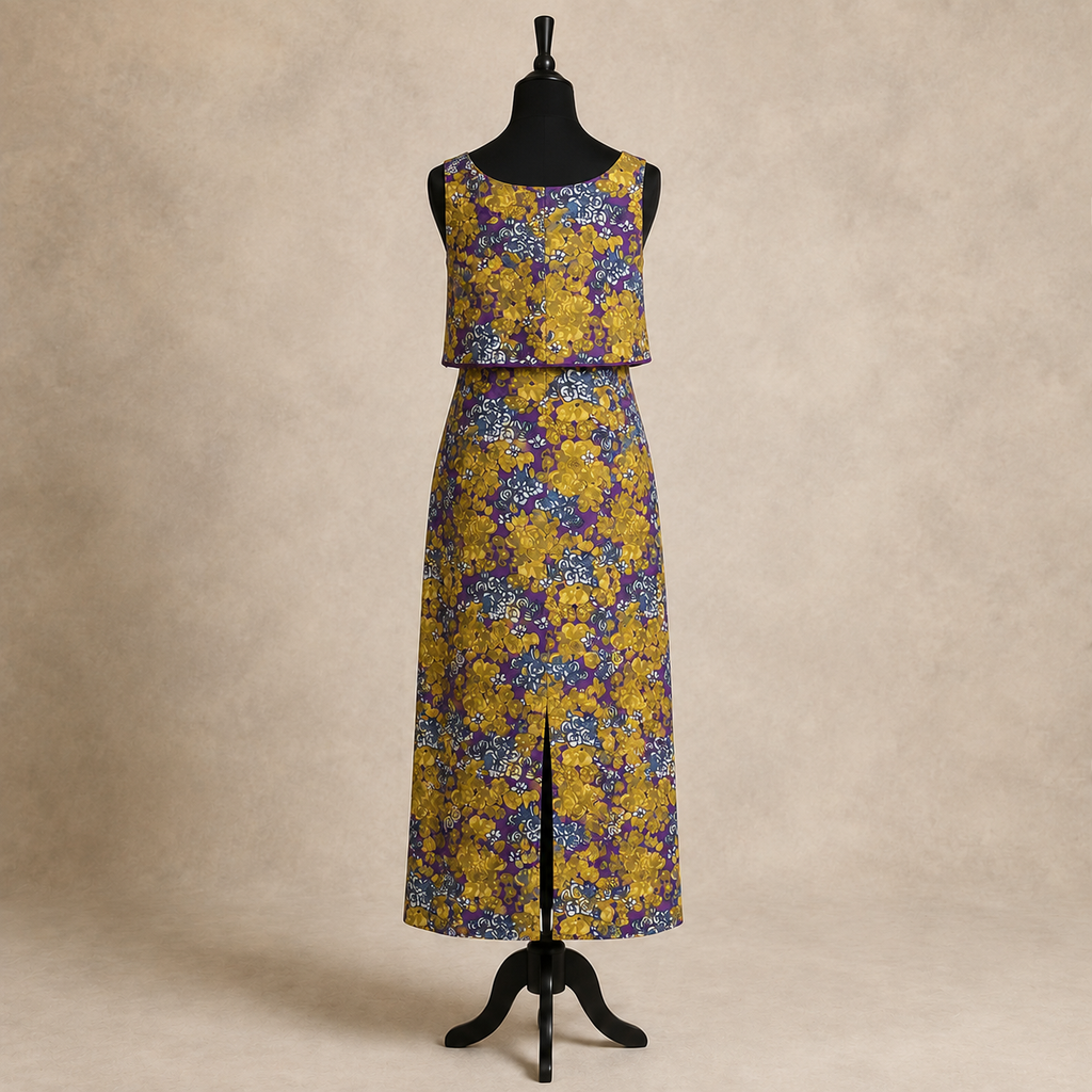 Hobbs NW3 Cotton-Silk Floral Occasion Dress – UK 14
