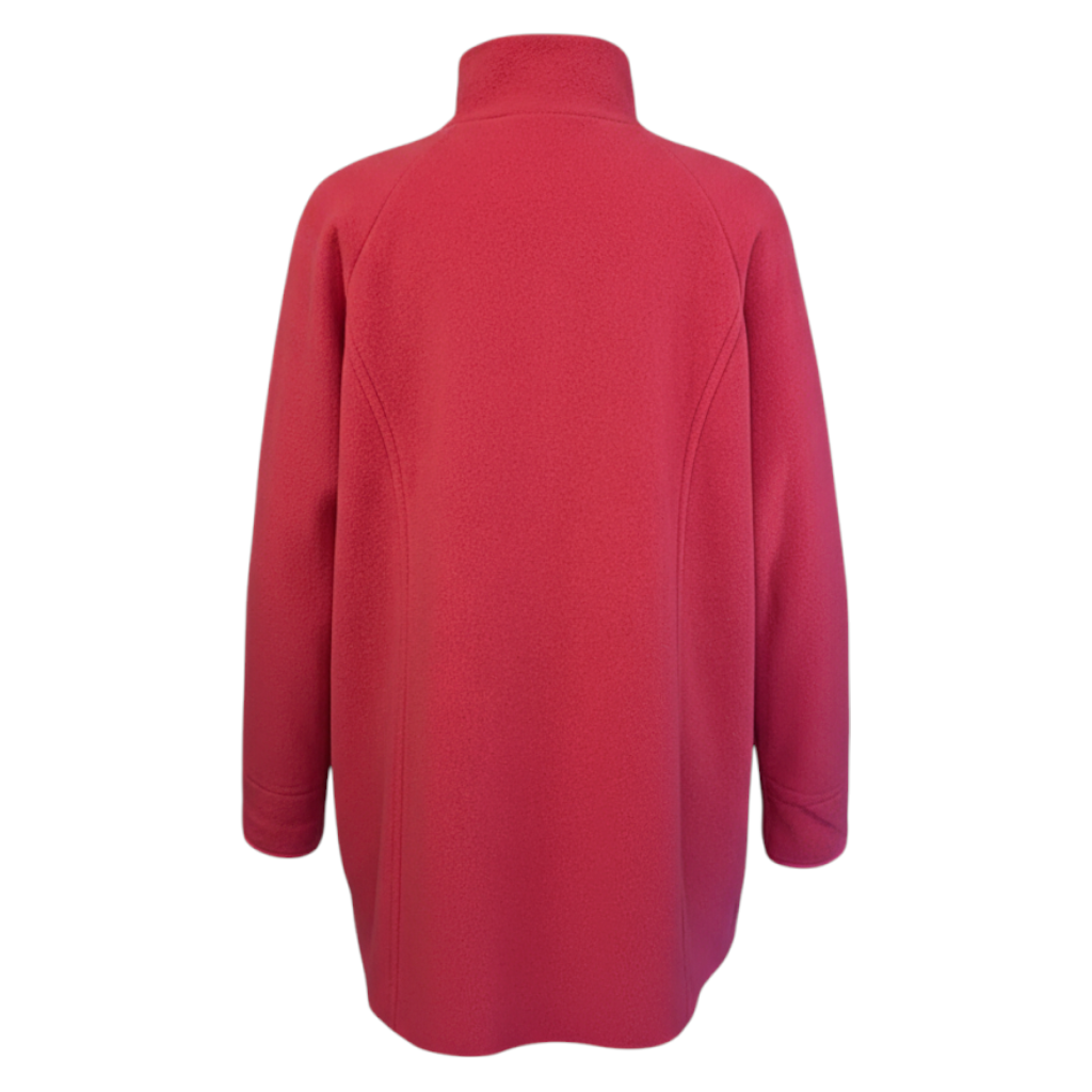 Marks & Spencer Pink Wool Long Jacket UK 18