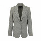 M&S Autograph Green Check Wool Jacket UK 8