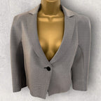 Emporio Armani Grey Box Jacket UK 12