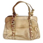Anya Hindmarch Cream Leather Handbag