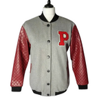 Prettylittlething Faux Leather Bomber Jacket UK 6