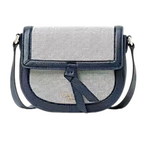 Kate Spade Knott Canvas Medium Saddle Bag