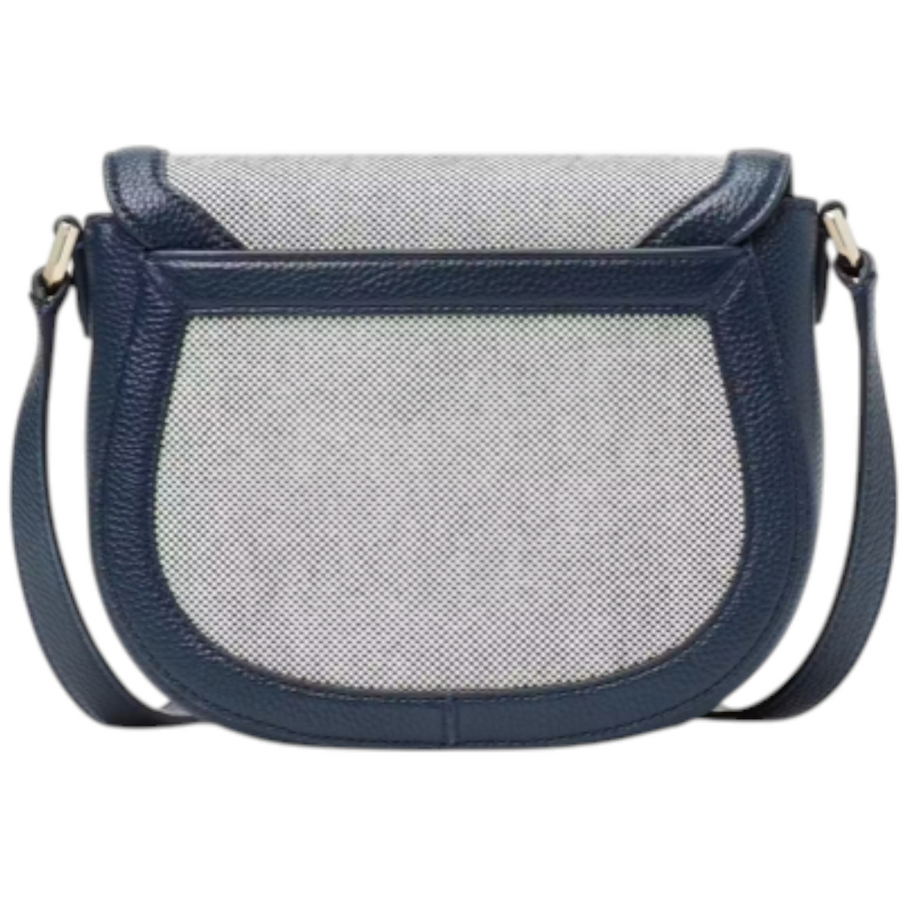 Kate Spade Knott Canvas Medium Saddle Bag