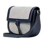 Kate Spade Knott Canvas Medium Saddle Bag