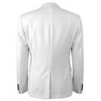 Burberry White Cotton Summer Jacket UK 8