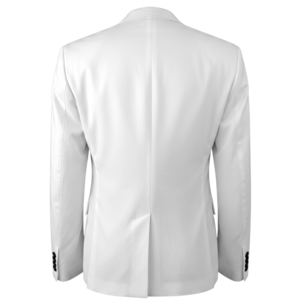 Burberry White Cotton Summer Jacket UK 8