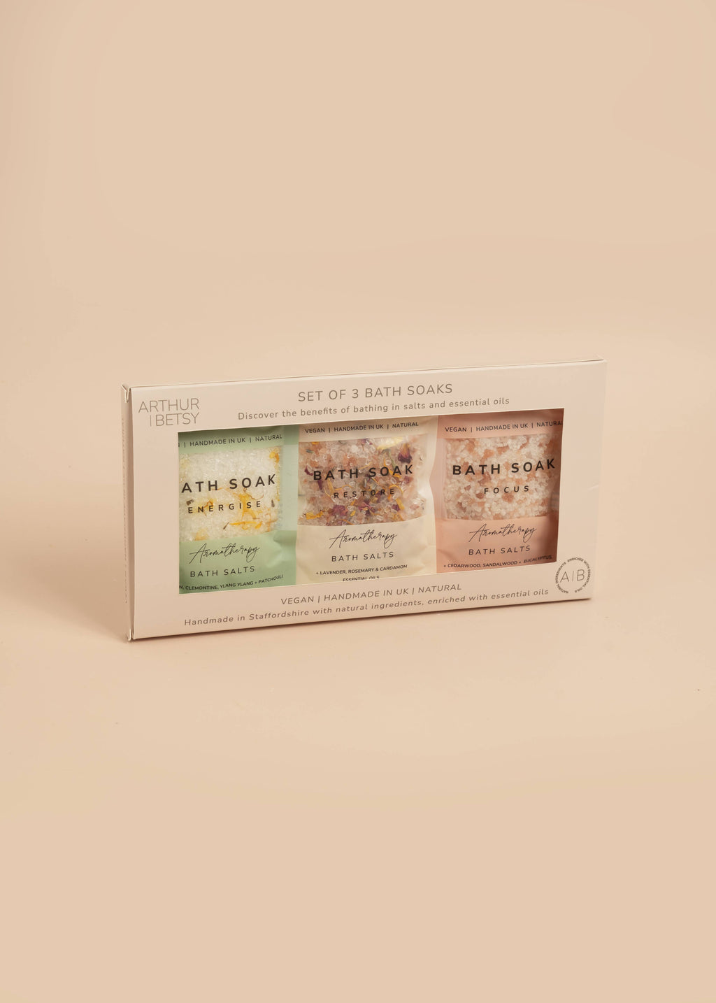 Aromatherapy Bath Salts Gift Set