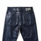 Gianfranco Ferre Jeans Vintage Navy Snake Print Trousers Size 29