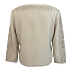 Gerry Weber Silk & Linen Short Lace Jacket UK 14