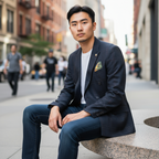 Guide London Modern Tailored Blazer Size S