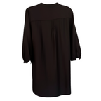 H&M Black Silky Tunic Dress UK 12