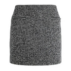 Joseph Grey Tweed Wool Mini Skirt UK 14