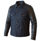 The Kooples Mens Slim Fit Blue Denim Jacket UK 38