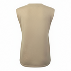 Lamberto Losani Oatmeal Cotton Cashmere Top UK 18
