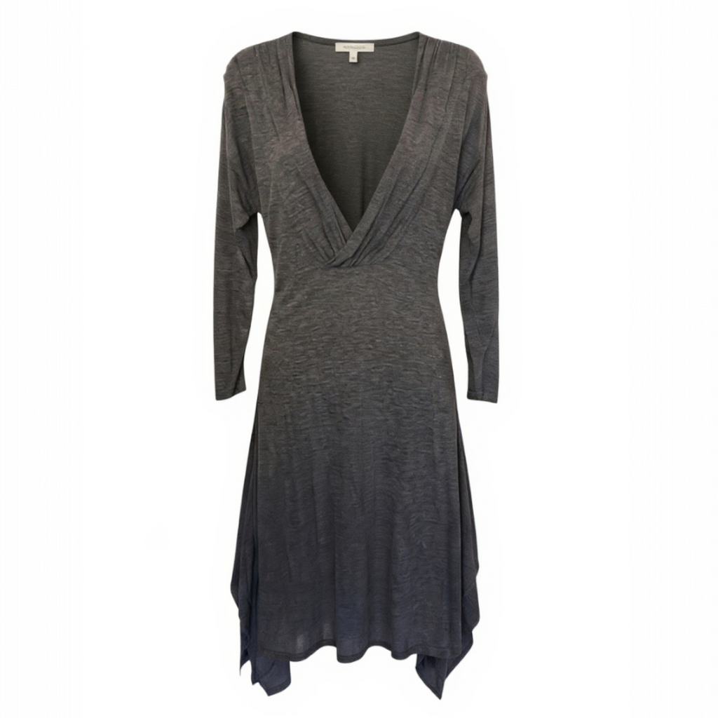 Masai Clothing Grey Jersey Dress UK 12/14
