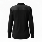 Mint Velvet Black Utility Long Sleeve Shirt Jacket UK 14