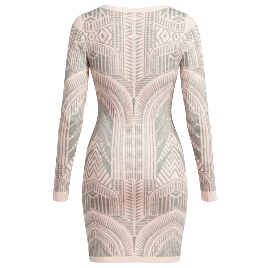 Miss Selfridge Blush Pink Beaded Dress UK 12/14