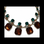 Nali Coloured Crystal Statement Necklace