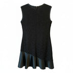 Sportmax Code Black Lace & Satin Dress UK 10