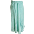 Libaas Spearmint Green Sparkly Midi Skirt  UK 12