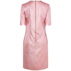 L.K. Bennett Thulani Rose Pink Sherbert Short Sleeve Tunic Dress UK 6